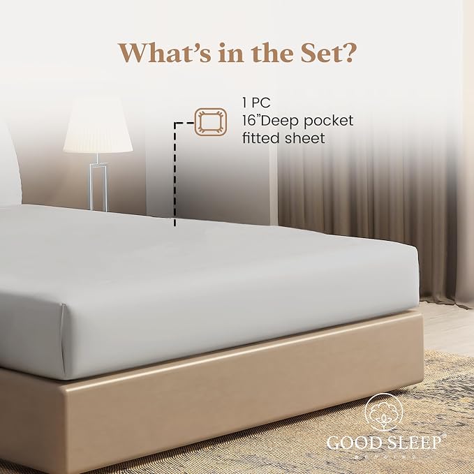 Good Sleep Bedding Fitted Sheet Twin XL - Image 2