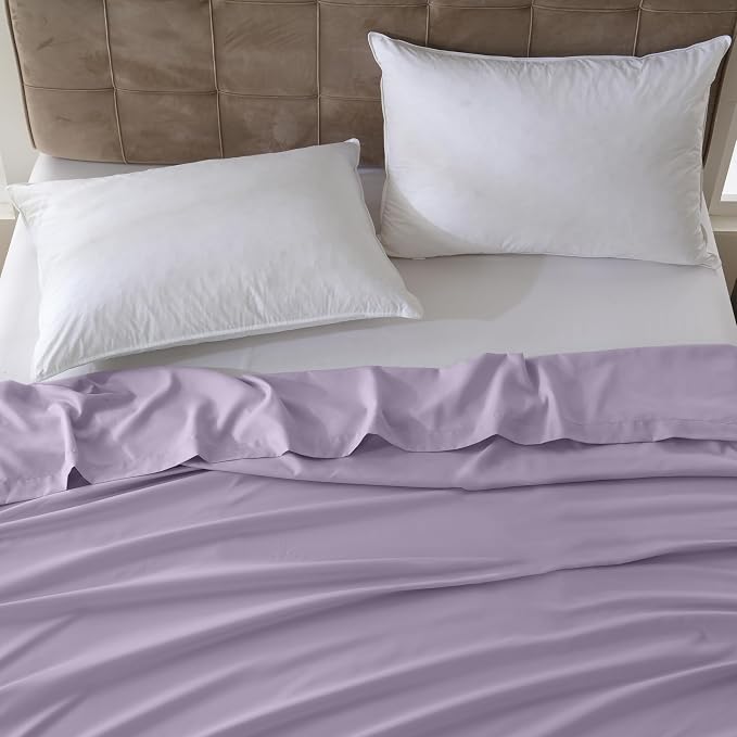 ZPECC King Flat Sheet Only 1 Pack, Durable Lavender Top Bed Sheets - Image 7
