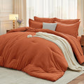 MUXHOMO 5 Pieces Twin Comforter Set, Soft Bed in a Bag Twin Size, All Season by MUXHOMO