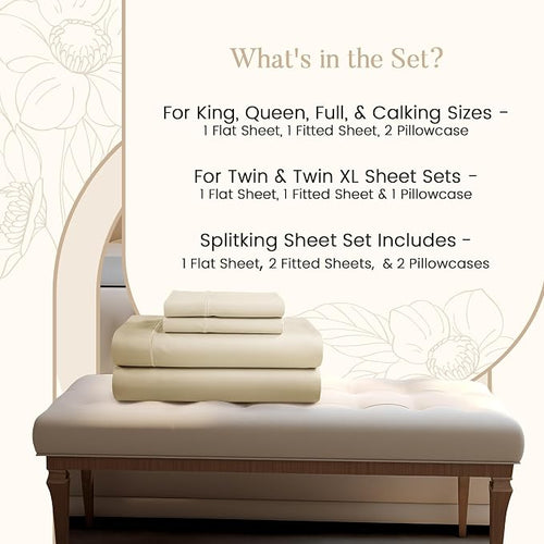 800TC Egyptian Cotton Bedding Sheets & Pillowcases - Image 2