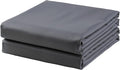2-Pack Cotton Twin Flat Sheet Only, 600 Thread Count 100% Egyptian Cotton Top by ZaizaiHome