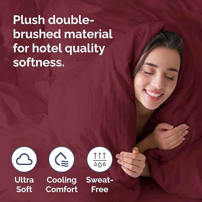 Duvet Cover Cal King Size Set - Image 3