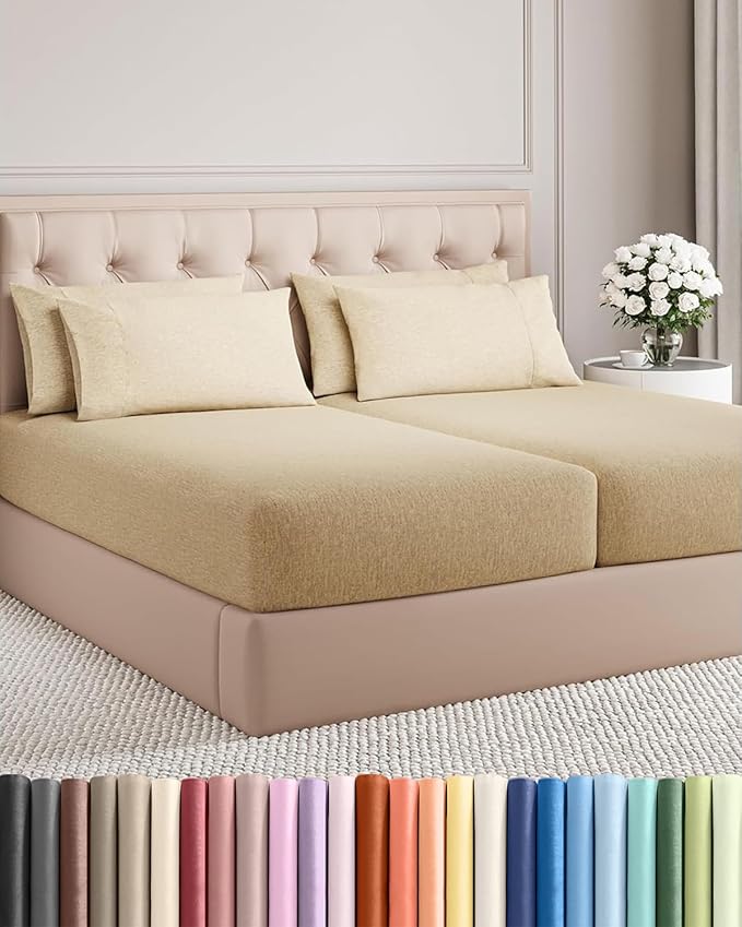 Split King Sheets Set 7 Piece by CGKUnlimited