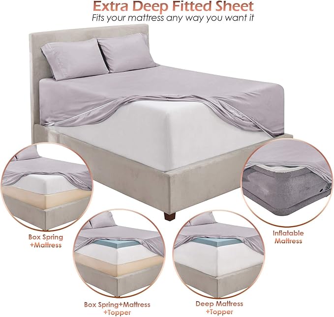 Hearth & Harbor Extra Deep Pocket King Size Sets - Image 6