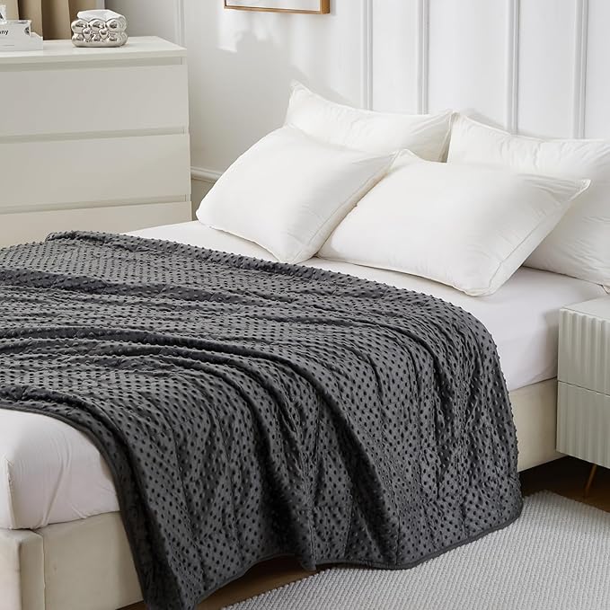 Weighted Blanket for Adults, Comfortable and Soft Throw Weighted Blanket - Image 6