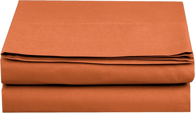 Elegant Comfort Premium Hotel Quality 1-Piece Flat Sheet, Luxury and Softest - Image 2