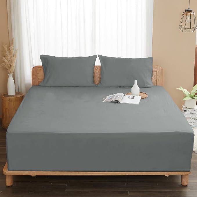 Sunflower King Fitted Sheet, 1-Piece Extra Deep Pocket Fitted Bottom Sheet 19" - Image 8