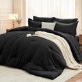 MUXHOMO 7 Pieces Queen Comforter Set, Soft Bed in a Bag Queen Size, All Season by MUXHOMO