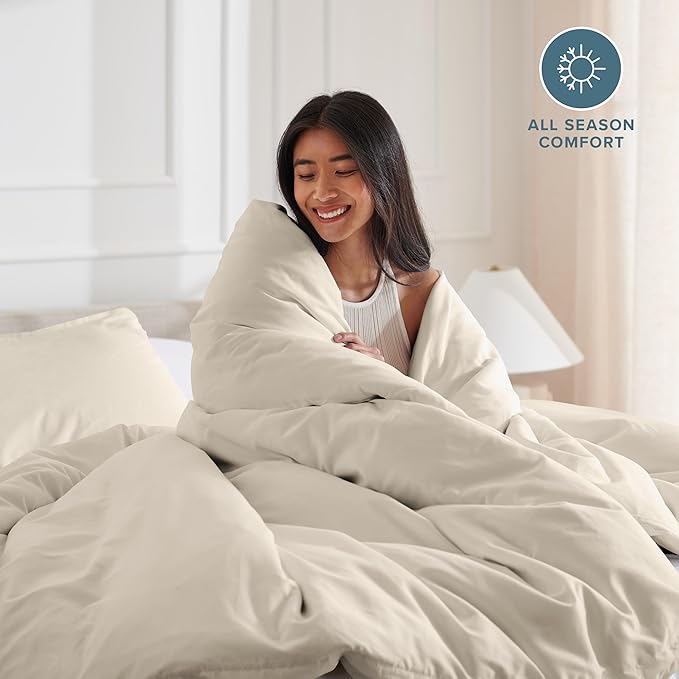 Bare Home Bedding Duvet Cover Oversized King Size - Image 3