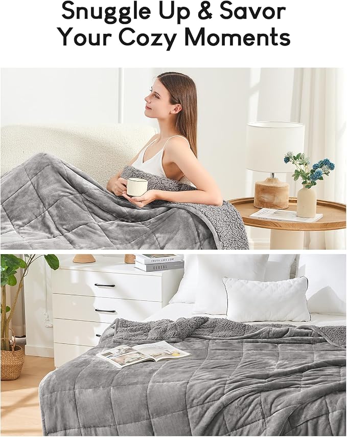 Cottonblue Weighted Blanket 25 lbs - Image 8