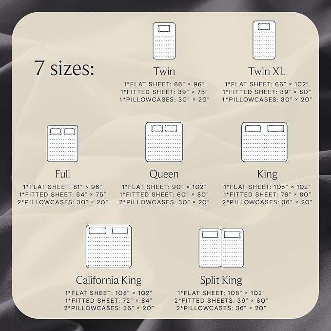LuxClub 4 PC King Size Sheet Set Sheets Deep Pockets 18" Wrinkle Free Cooling - Image 4