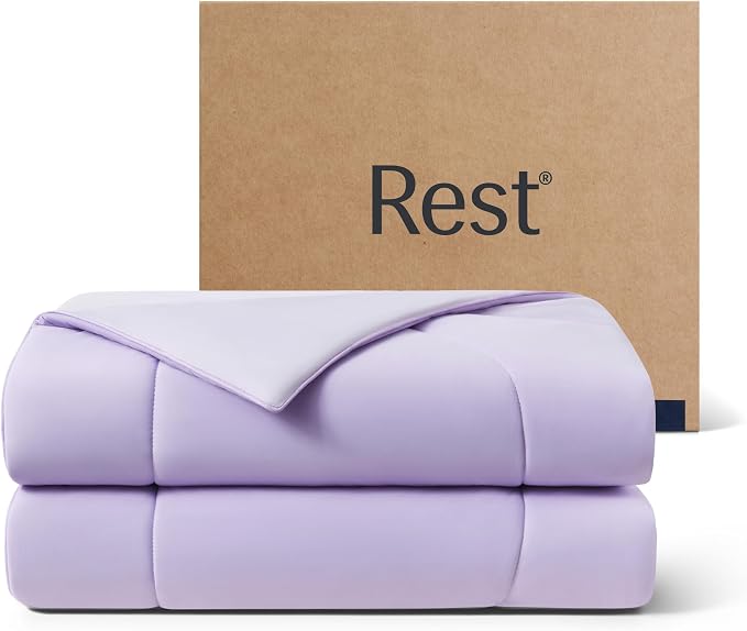 REST® Evercool® Cooling Comforter, King/Cali King, Blanket by REST