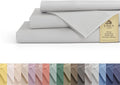 Linen Home 100% Cotton Percale King Size Sheets by LINENHOME