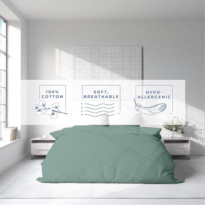 Kotton Culture 120"x120" 1 Pc Super King Plus/Super Oversize King Duvet Cover - Image 6