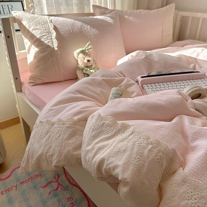 MKXI Vintage Floral Duvet Cover Set Full - Image 2