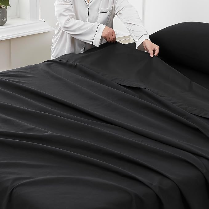 Sweet Home Collection Queen Flat Sheet - Image 4