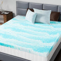DUMOS Mattress Toppers Memory Foam Full, 4 Inch Thick Bed Topper Pad Cooling by DumosLifestyle