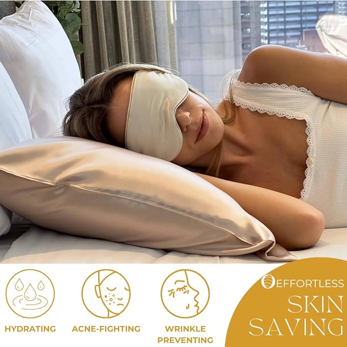 PROMEED 100% Silk Pillowcase for Hair and Skin, Both Sides Grade 6A+ 23mm - Image 5