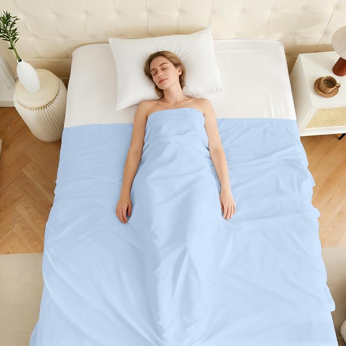Full Flat Sheet Only, 1 Pack Top Bed Sheets, Soft Breathable Brushed Microfiber - Image 7