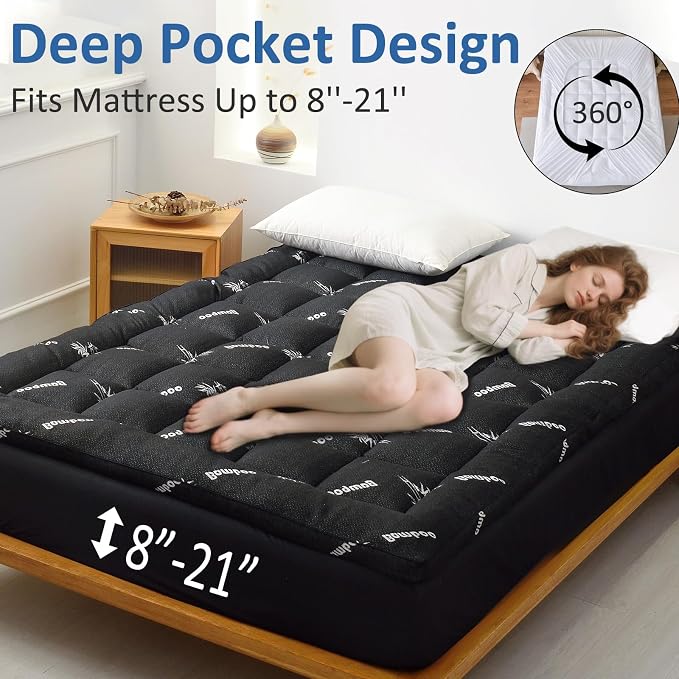 Favorland Mattress Topper Twin Size - Image 3