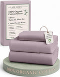 LANE LINEN 100% Organic Cotton Eco Friendly Extra Large Twin Sheets by LaneLinen