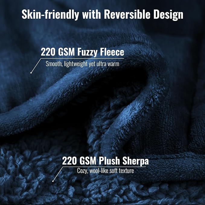 Uttermara Weighted Blankets for Adults Queen Size, 20lbs 60x80 inches Blanket - Image 2