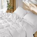 SONORO KATE 100% French Linen Duvet Cover Full Size, Soft Breathable by SONOROKATE