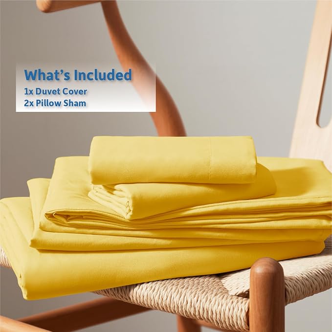 Nestl Yellow Duvet Cover King Size - Image 9