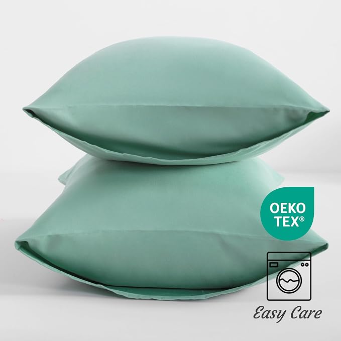 NTBAY Standard Pillow Cases Set of 2, 2 Pack Brushed Microfiber 20x26 Pillow - Image 3