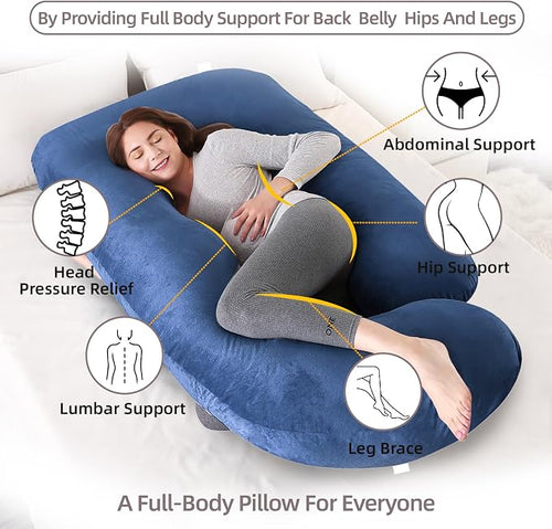 60 Inch Full Body Pregnancy Pillows - Image 2