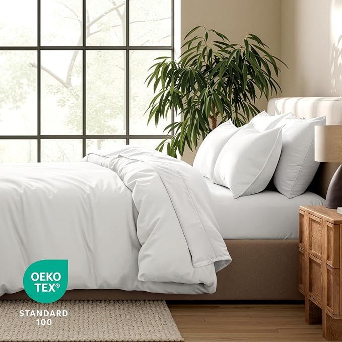 Bare Home Bedding Duvet Cover Oversized Queen - Image 5