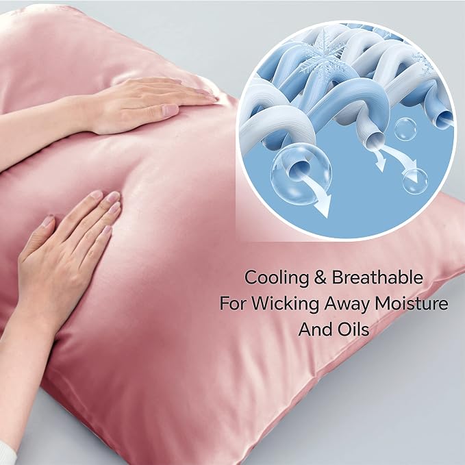 BEDELITE Body Pillow Case Cover, Rayon Made from Bamboo, Cooling Body Pillow - Image 4