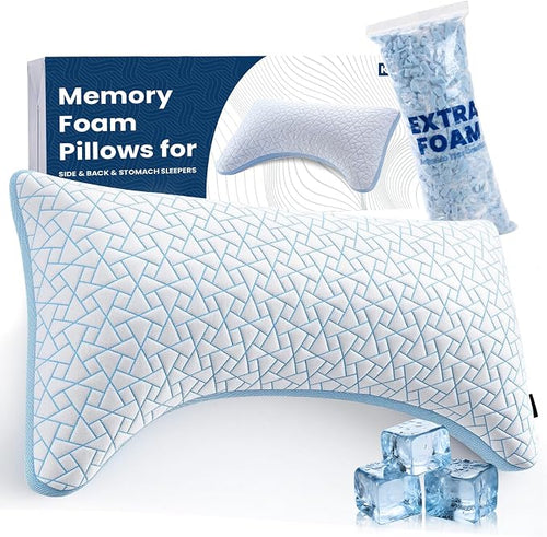 A-Pce Adjustable Pillow, King Size Bed Pillows by A-PceforSeat