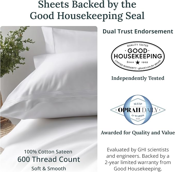 California Design Den Twin Sheets Set - Image 2