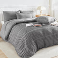 NEXHOME PRO Duvet Cover, Soft and Lightweight 100% Washed Microfiber Comforter by NEXHOMEPRO