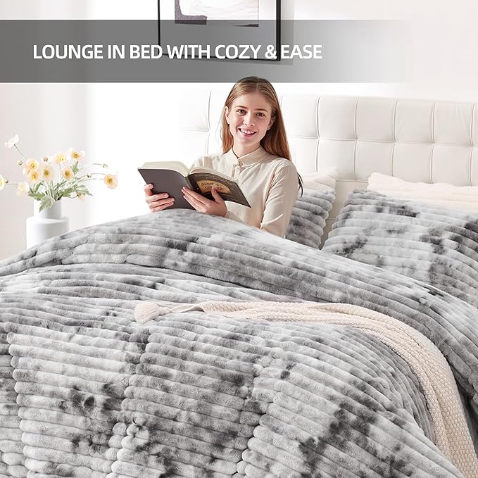 Smoofy Fluffy Twin Comforter Sets 2 Pieces - Image 6