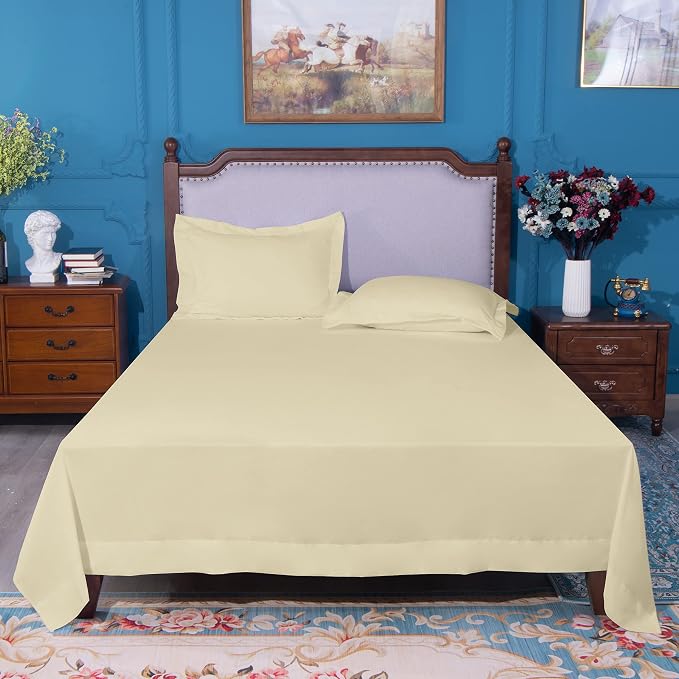 NTBAY Queen Flat Sheet Only - Image 4