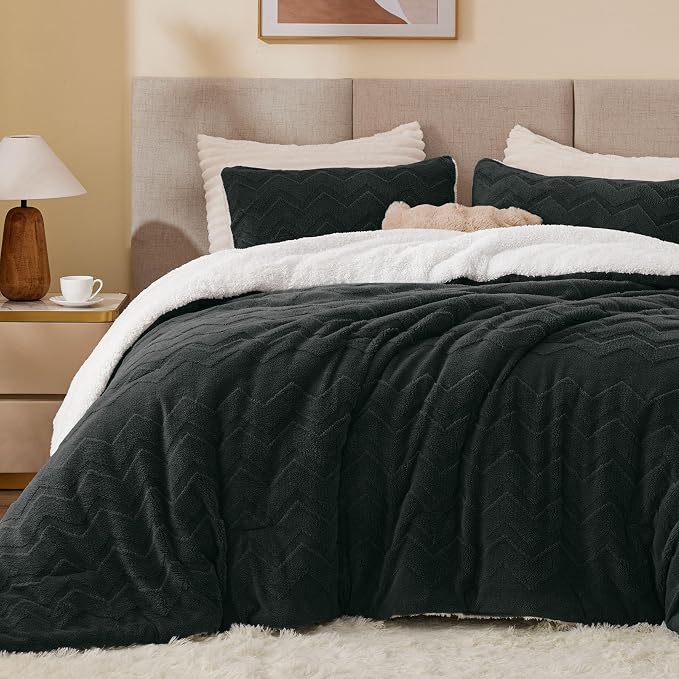 BEDELITE Fluffy King Size Comforter Set - Image 2