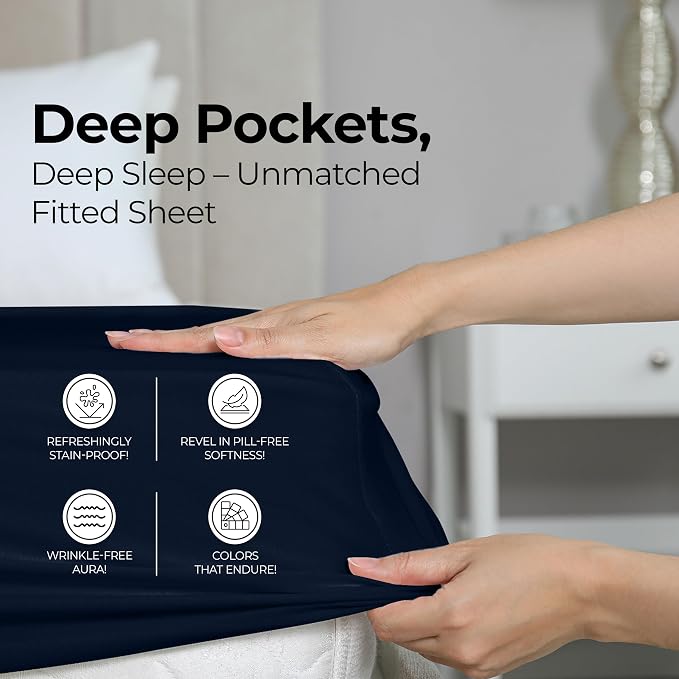 Utopia Bedding Twin Fitted Sheet - Image 4