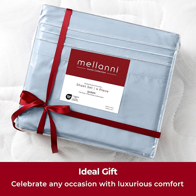 Mellanni Extra Deep California King Sheets - Image 9