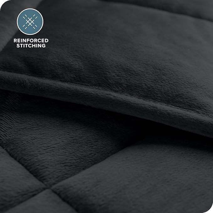 Bare Home Weighted Blanket Queen Size 17lb - Image 8