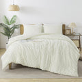 Andency Ivory Comforter Set Queen Size, Boho Soft Warm Tufted Bedding Comforter by Andency