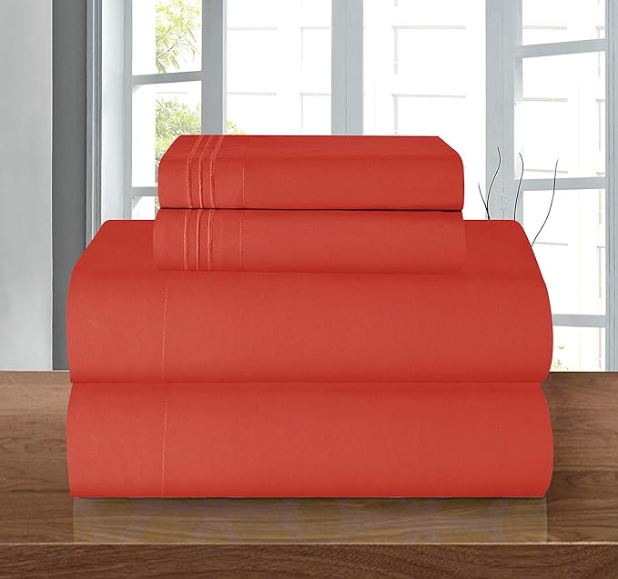 Elegant Comfort Luxury Soft 1500 Premier Egyptian 4-Piece Premium Hotel Quality - Image 2