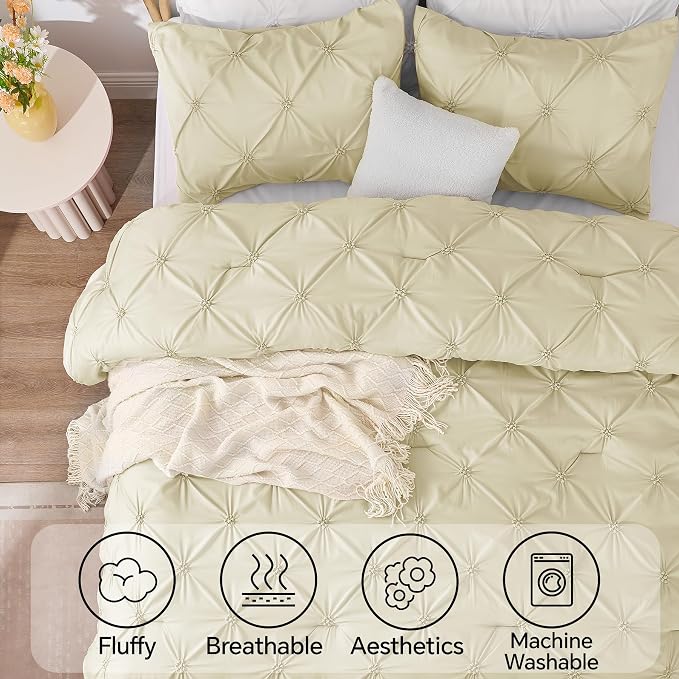 BEDELITE Beige Queen Comforter Set - Image 5