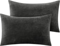 BEDELITE Flannel Pillowcases Standard Set of 2, Super Soft Fleece Pillow Case by BEDELITE