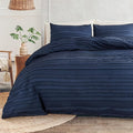 NEXHOME PRO Duvet Cover Queen, Soft and Lightweight 100% Washed Microfiber by NEXHOMEPRO