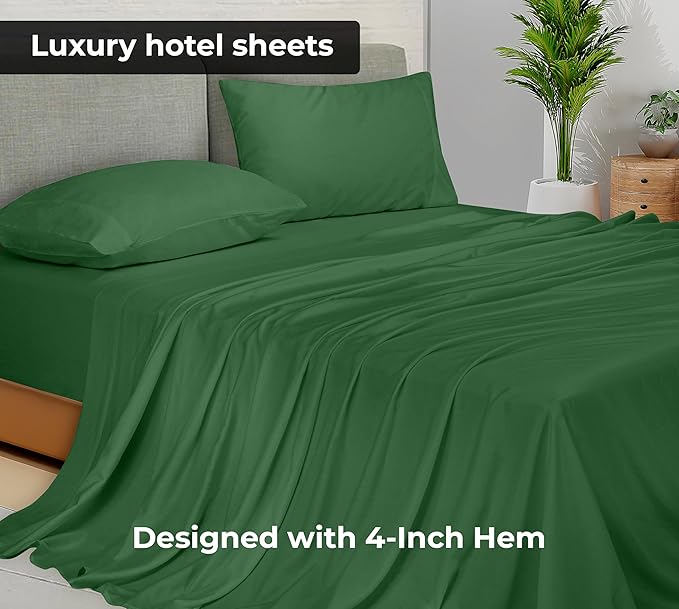 Royale Linens King Flat Sheet - Image 2