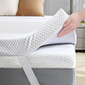 SINWEEK 2 Inch Gel Memory Foam Mattress Topper Full XL Size, Ventilated High by SINWEEK