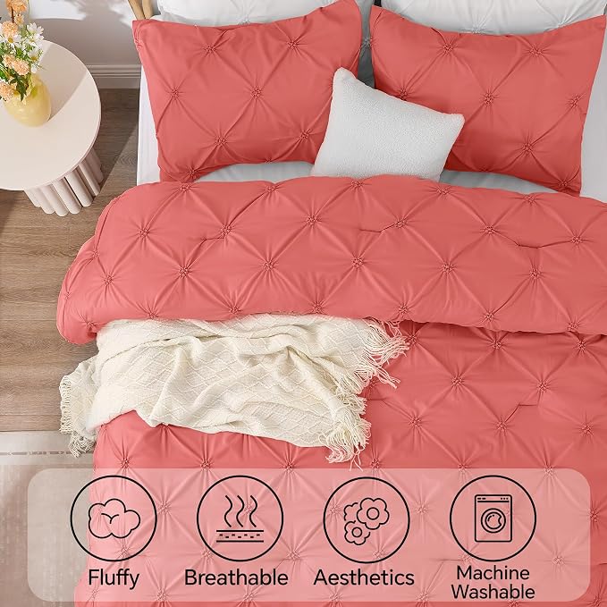 BEDELITE Coral King Size Comforter Set - Image 5