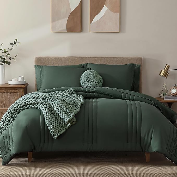 Monbix Oversized Queen Size Comforter Set by Monbix